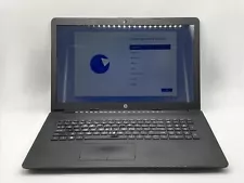 HP Laptop 17-BY1053DX 17" i5-8265U 8GB 256GB SSD W10H Intel GPU Black Used Read