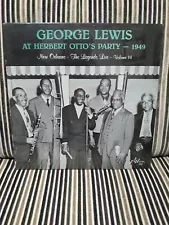 GeorgeLewisAtHerbertOtto'sParty 1949-vol.14-JazzologyRecords-JCE24-1987-MINT