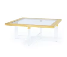 Classic Lucite Coffee Table