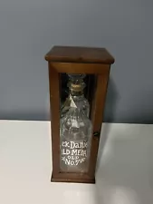 Jack Daniels 1904 Gold Medal 100th Anniversary Bottle With Wooden Display Case