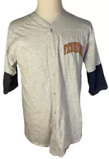 Vintage Rare Quitman USA Tennessee Volunteers Baseball Jersey Size Large