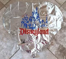 New ListingVintage NOS Disneyland Mylar Silver Foil Mickey Balloon Castle 1995 40th