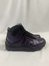 Nike Air Bakin Posite Eggplant Purple Black ACG Boots 618056-508 RARE Size 10