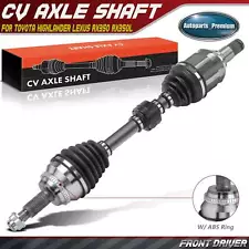 New Front Driver Side CV Axle Assembly for Toyota Highlander Lexus RX350 RX350L