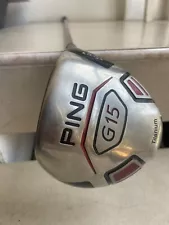 *NICE* PING G15 Driver Draw 10.5° TFC 149 Graphite Stiff W/cover