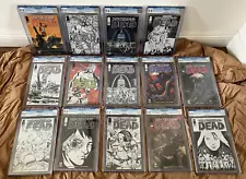 Lot of 14 ** The Walking Dead #1 Comics ALL GRADED CGC 9.8