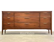 Kent Coffey Tempo Walnut Dresser