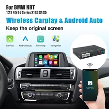 CarPlay Android Auto For BMW NBT/CIC 1 2 3 4 5 Series F10 X1 X3 F25 F26 F48 F10