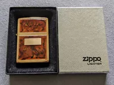 VINTAGE 1977 GOLD PLATED TORTOISE SHELL ZIPPO LIGHTER MIB RARE – NOT ENGRAVED!