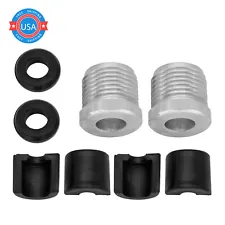 2x For SeaDoo Steering Reverse Aluminum Cable Lock Nut Kit 277001729 277000055 (For: More than one vehicle)