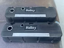 Used Aluminum Holly Valve Covers Big Block Chevy