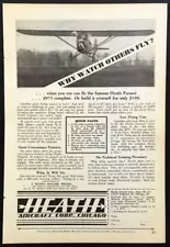 Heath Parasol 1935 vintage Ad *Why Watch Others Fly*