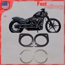 Exhaust Flange Kit For Harley Davidson 84-23 Touring, Sportster, Twin Cam Models