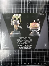 Diamond Select Star Wars Hera Syndulla and Chopper 1/7 Scale Mini-Bust Set NIB