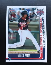 Mookie Betts Lowell Spinners 20th Anniversary #11 Red Sox Dodgers