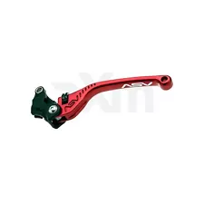 ASV Inventions F3 Series Sport Unbreakable Foldable Clutch Lever CRF341 Red (For: 2017 Triumph Street Scrambler)