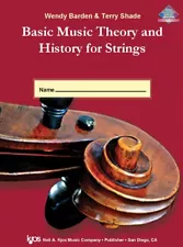 Basic Music Theory and History for Strings-Workbook 1-String Bass-NEW ON SALE!!