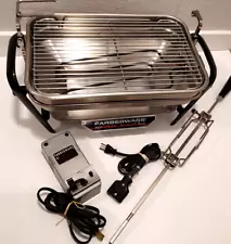 Vintage Farberware Open Hearth Electric Broiler Rotisserie - Complete