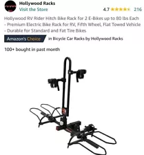 Hollywood Racks Sport Rider for Electric Bikes - Black (HR1500) - 1 year use