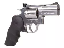 Dan Wesson 715 2.5" Pellet Revolver, Silver .177