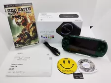 PSP 3000 Green Sony w/Box&Charger PlayStation Japan Tested [Region Free ]