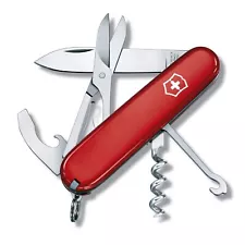 Victorinox Compact Red - Swiss Army Pocket Knife 91 mm - 15 Tools 1.3405