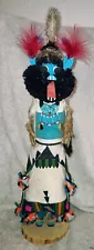 Old Zuni Shalako Doll Signed Ben Seciwa Zuni circa 1970'S