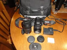 Canon EOS Rebel T4i / EOS 18mm-55mm, 55mm-250m Digital SLR Camera, Battery, Bag