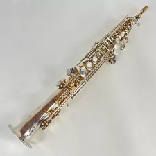 New ListingUsed Yamaha Custom EX YSS-875EXHG Bb Soprano Saxophone (SN: 003521)