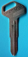 Key Blank, All-Metal | Suzuki Swift GTi Samurai Jimny Esteem | Genuine OE!