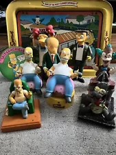 Vintage Simpsons Collection Except Tray Not For Sale Display Purposes Only Sorry