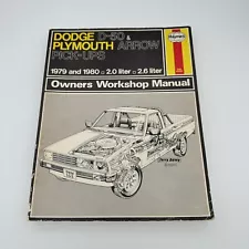 Haynes Dodge D-50 & Plymouth Arrow 1979 & 1980 Shop Repair Manual Mini Truck