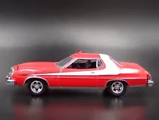 1976 76 FORD GRAN TORINO STARSKY & HUTCH 1:64 SCALE DIORAMA DIECAST MODEL CAR