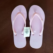 Vintage Y2K Abercrombie | Flip Flops Sandals Pink | Moose Logo NWT