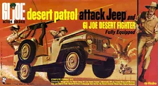 1967 GI Joe Desert Patrol Attack Jeep Box Art Giclee Print Rat Patrol HASBRO