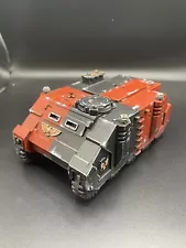 Warhammer 40K Blood Angels Pro Painted Rhino Tank Army For Sale! Look! Custom!