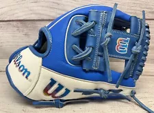 Wilson A2000 DP15 11.5" Limited Edition Infield Baseball Glove Blue WBW100844115