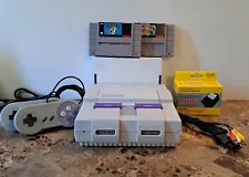 SNES Console + Super Mario World & All Stars Bundle - Super Nintendo Guaranteed