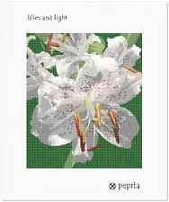 Lilies And Light Needlepoint Kit or Canvas (Floral/Flower/Nature)