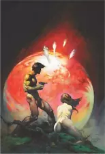 Red Planet By: Frank Frazetta Poster 24in x 36in