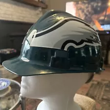 Vintage NFL Philadelphia Eagles Willson Hard Hat 6 1/2-8 Inches Made In USA