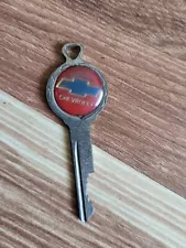 Vintage Chevrolet Bowtie Key, Chevy Key Ring Accessory Keychain B 50 C