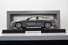 2013 BMW 650 i GRAN COUPE SPACE GREY COMPARISON 1/18 NEW BOX