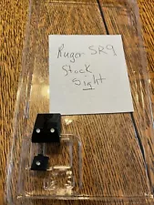 USED TRU DOT MH3 NIGHT SIGHTS BLACK with WHITE OUTLINE RUGER SR-9 LC-9? STOCK