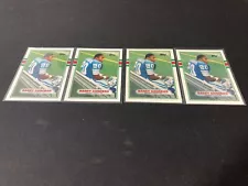 1989 Topps Barry Sanders 83T Lot Of 4 Raw Cards This Is The Last Of What I Have