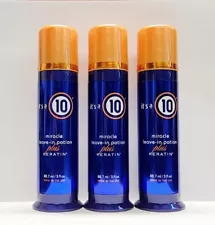 SUPER SALE It's A 10 - Miracle Leave-in-potion plus keratin 3 OZ (THREE PACK)