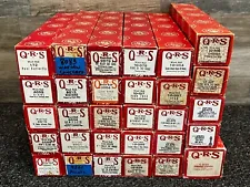 QRS Player Piano Word Rolls in Original Boxes Vintage 1960's 70's (Choose Title)