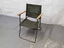 Genuine British Army Military MOD Folding Aluminium Canvas Chair - Land Rover