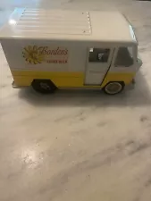 Vintage Pressed Steel Toy Buddy L Borden Milk Delivery Truck READ