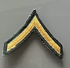 Army Rank Chevron Private First Class Patch